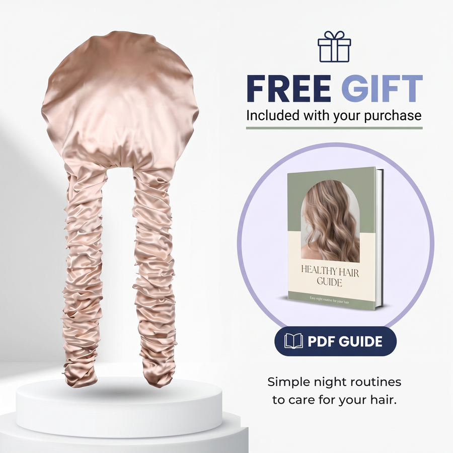 Free gift with your Curlzel bonnet: the Healthy Hair Guide PDF